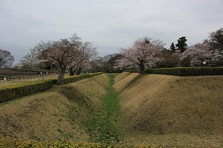 佐倉城 馬出し空壕