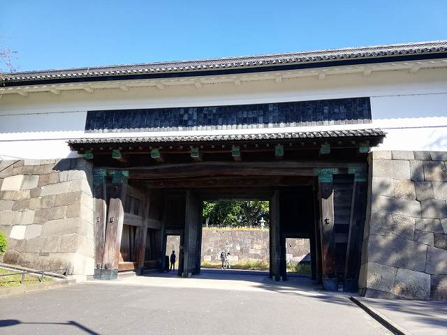 江戸城 田安門(北の丸内部から見た)