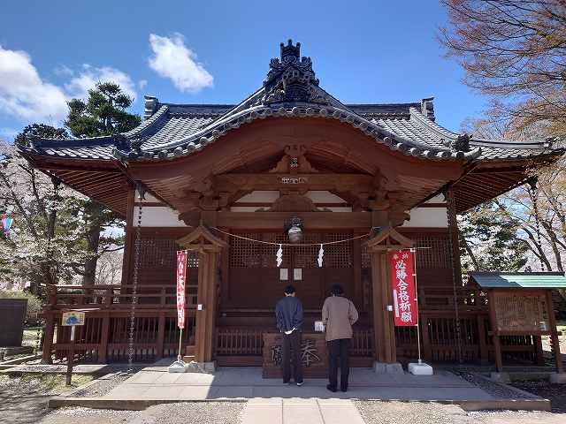 小諸城 懐古神社(本丸内)