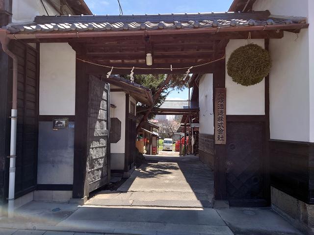 小諸城付近にある造り酒屋