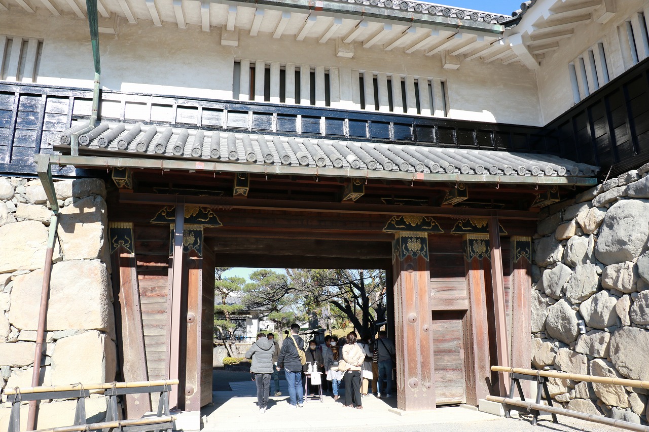 松本城 黒門(一ノ門)