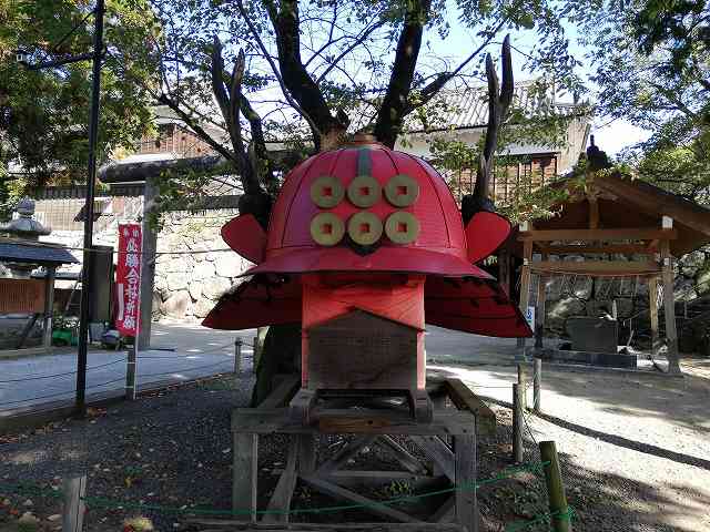 上田城 真田神社の幸村公大兜