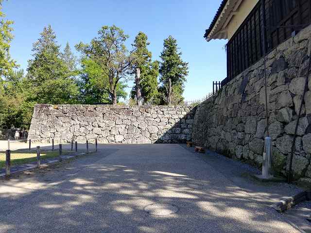 上田城 本丸西虎口