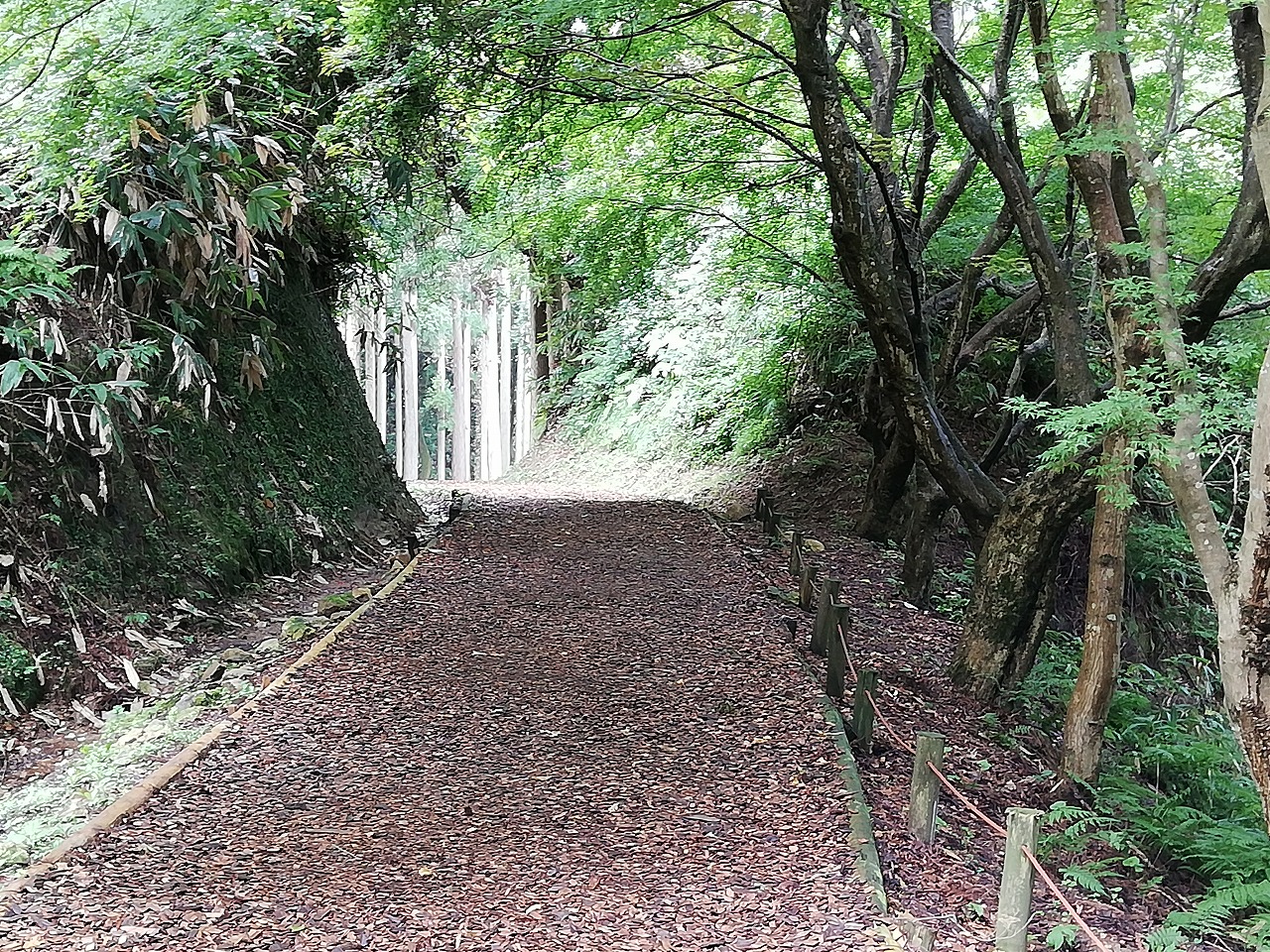 七尾城 桜馬場石垣