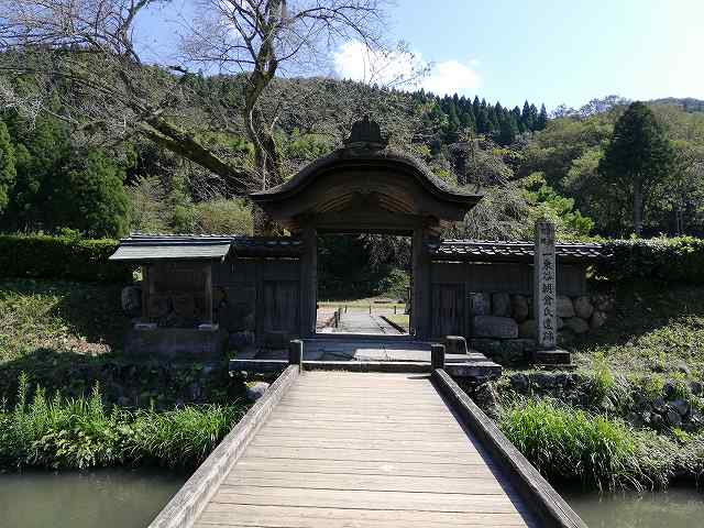 一乗谷朝倉氏遺跡 朝倉館跡正門2