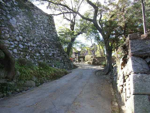 松阪城 遠見櫓跡の石垣