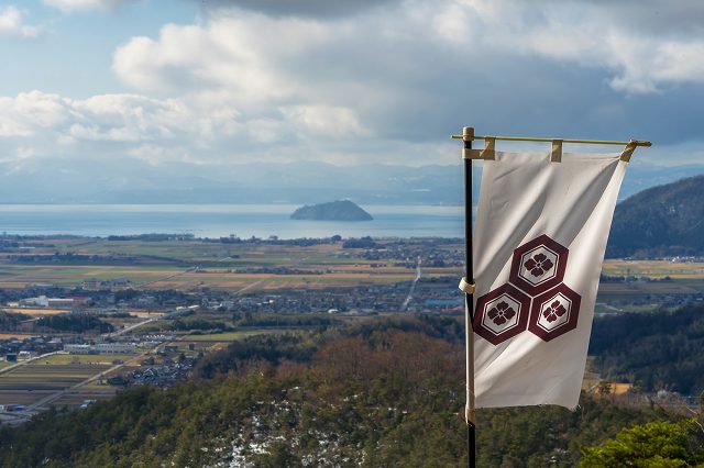 小谷城_小谷城からの眺め01