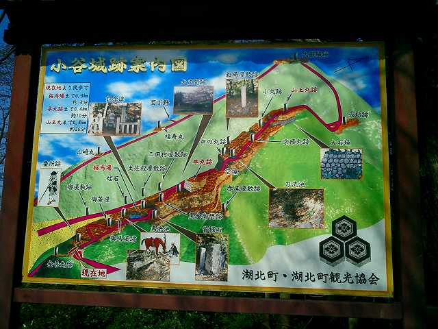 小谷城_案内図01