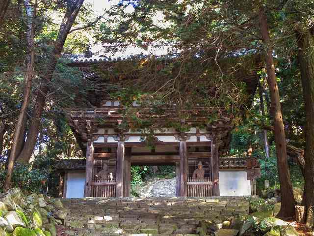 安土城 摠見寺の仁王門