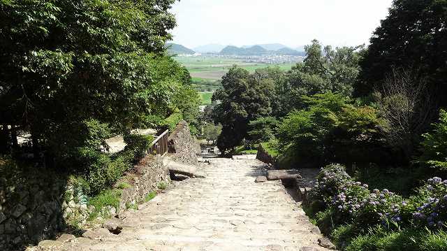 安土城 大手通