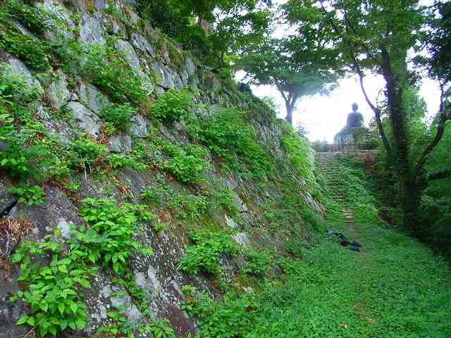 観音寺城_観音正寺の石垣01