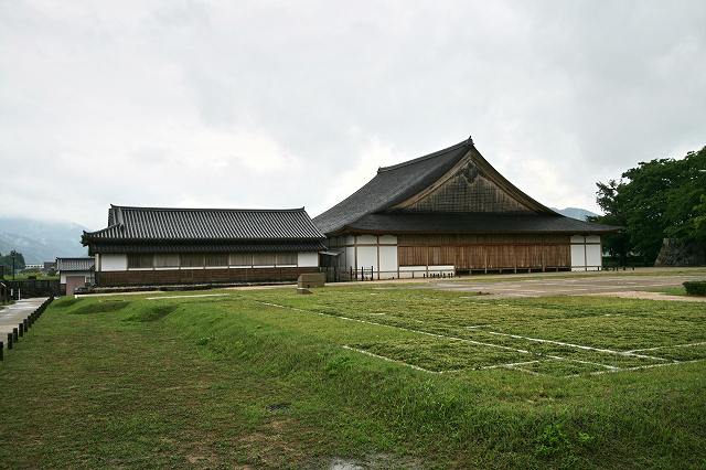 篠山城 二の丸御殿跡と大書院