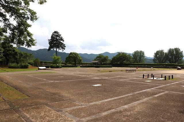 篠山城 二の丸御殿跡