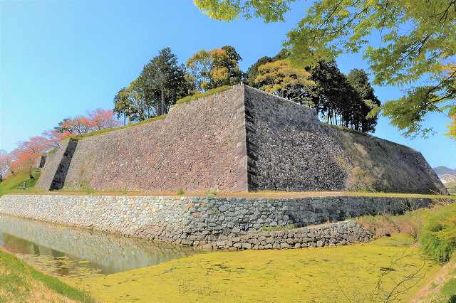 篠山城 二の丸高石垣