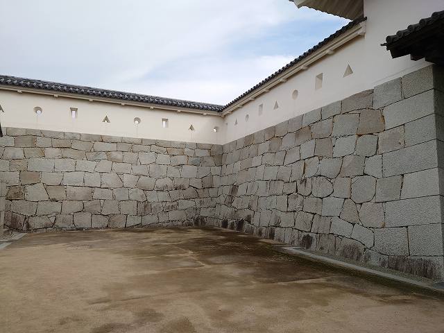 赤穂城 本丸門の虎口