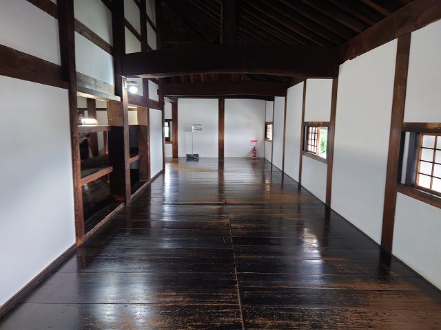 犬山城 天守内部の通路