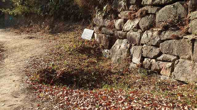 鬼ノ城_第1・第2水門付近の石垣08