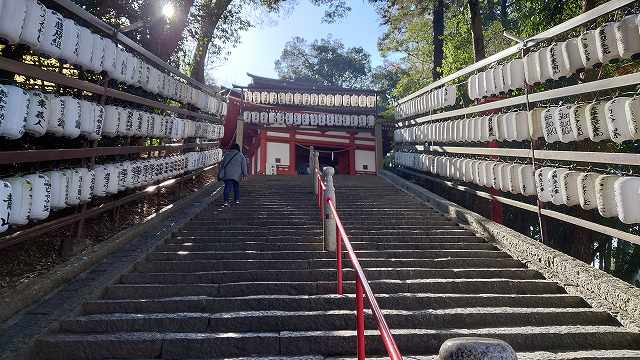 鬼ノ城_吉備津神社_境内入口石段01