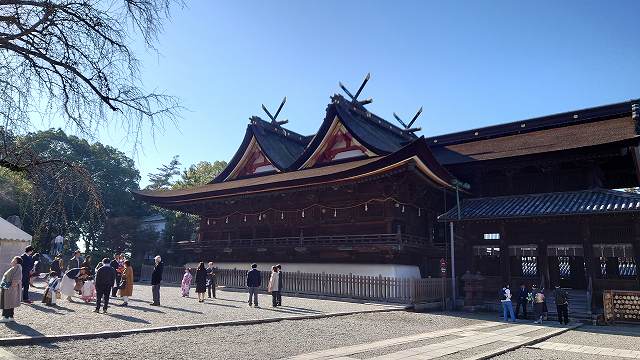 鬼ノ城_吉備津神社_本殿・拝殿04