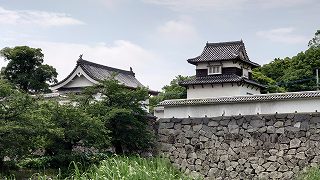 福岡城_伝潮見櫓と下之橋御門