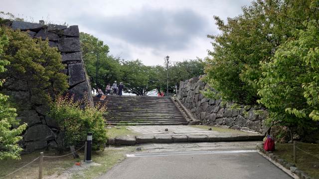 福岡城_本丸表御門跡01