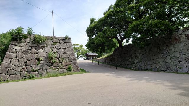 福岡城_本丸裏御門跡03