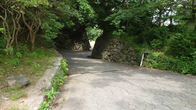 福岡城_二の丸桐ノ木坂御門跡01