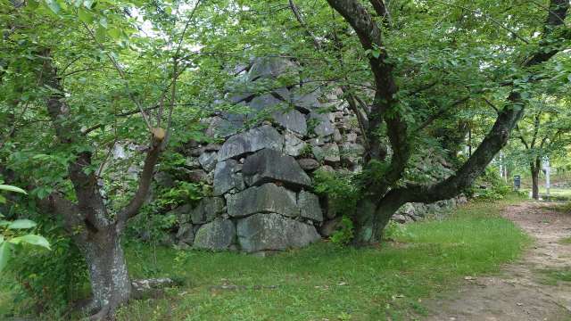 福岡城_三の丸石垣(名島門付近)03