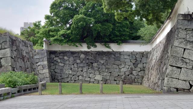 福岡城_上之橋御門跡09