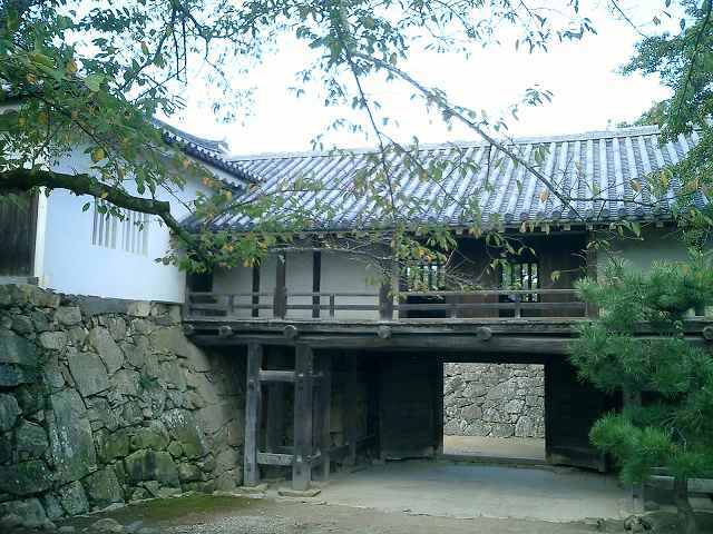 彦根城 太鼓門櫓(裏側)